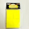 Bloco de Anotação Amarelo Neon - 4 Blocos com 100fls 38x51mm - BRW