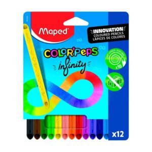 Lápis de cor COLOR'PEPS infinity c/12 - MAPED