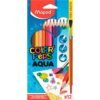 Lápis de cor COLOR'PEPS aqua c/12 - MAPED