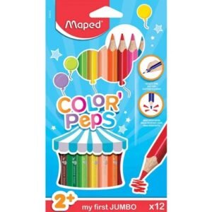 Lápis de cor COLOR'PEPS jumbo c/12 - MAPED